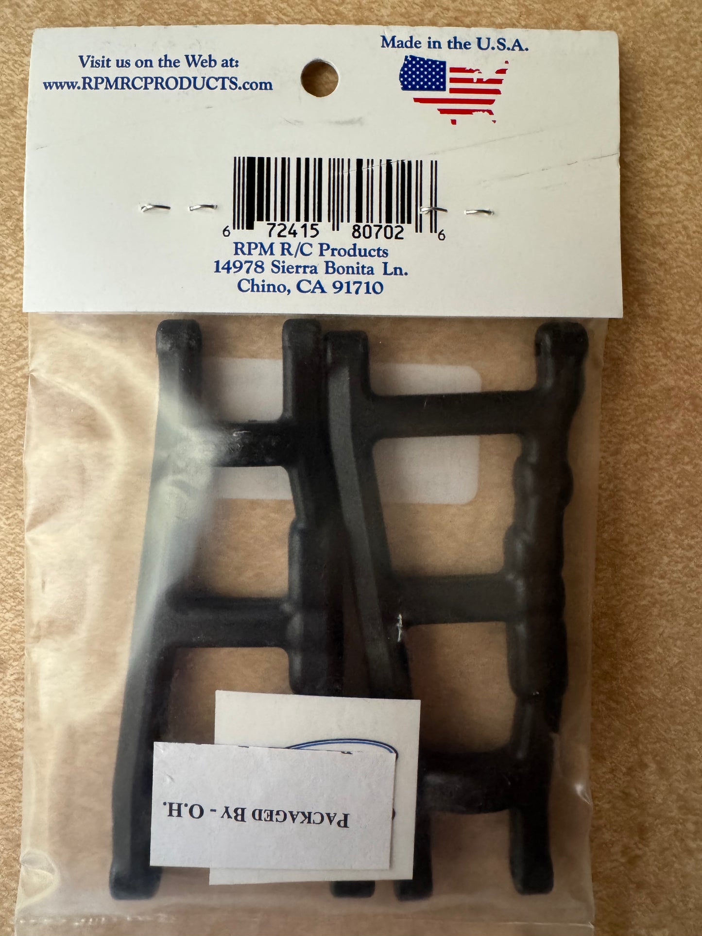 RPM 8070 Front or Rear A-arms for the Traxxas Slash 4×4, Stampede 4×4, Rustler 4×4, Hoss 4×4 Rally and New Jato